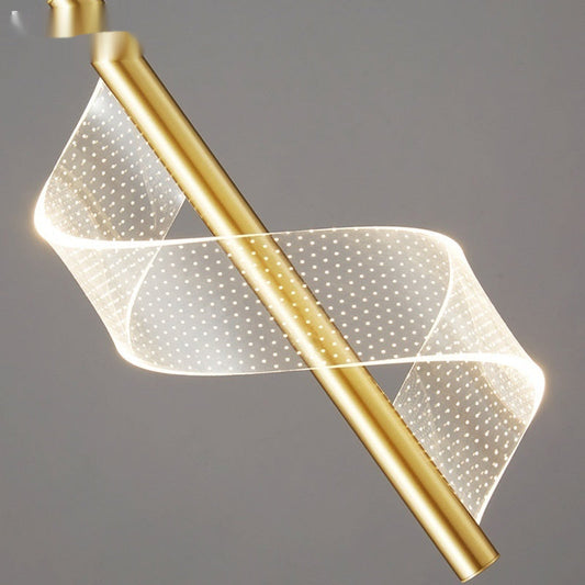 Light Luxury Copper Minimalist Small Droplight