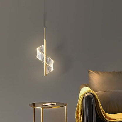 Light Luxury Copper Minimalist Small Droplight