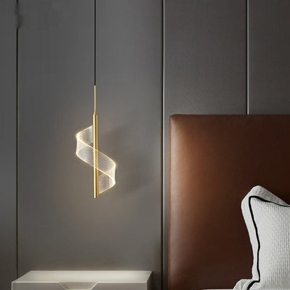 Light Luxury Copper Minimalist Small Droplight
