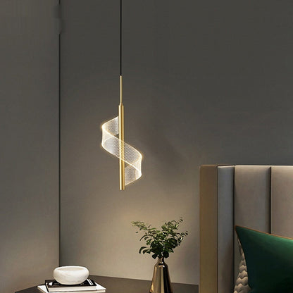 Light Luxury Copper Minimalist Small Droplight