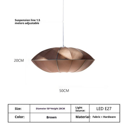 Simple And Modern Restaurant Japanese Retro Ceiling Light