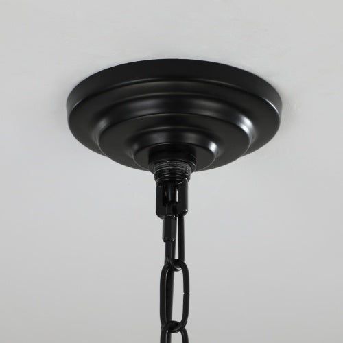 8 Lantern Tiered Chandeliers, Industrial Farmhouse Chandeliers